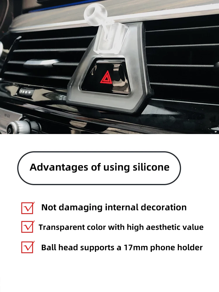 Car Phone Holder For 2018-2023 BMW 5 6 Series GT G30 G31 G32 Air Outlet Magnetic Mount Stand GPS For Magsafe Accessorys
