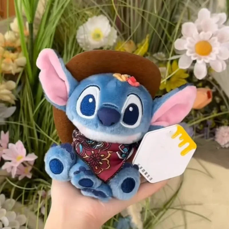 새로운 만화 디즈니 스티치 키체인 릴로 스티치 가방 키체인 홈 장식 소녀 소년 귀여운 배낭 키체인 만화 휴일 선물
