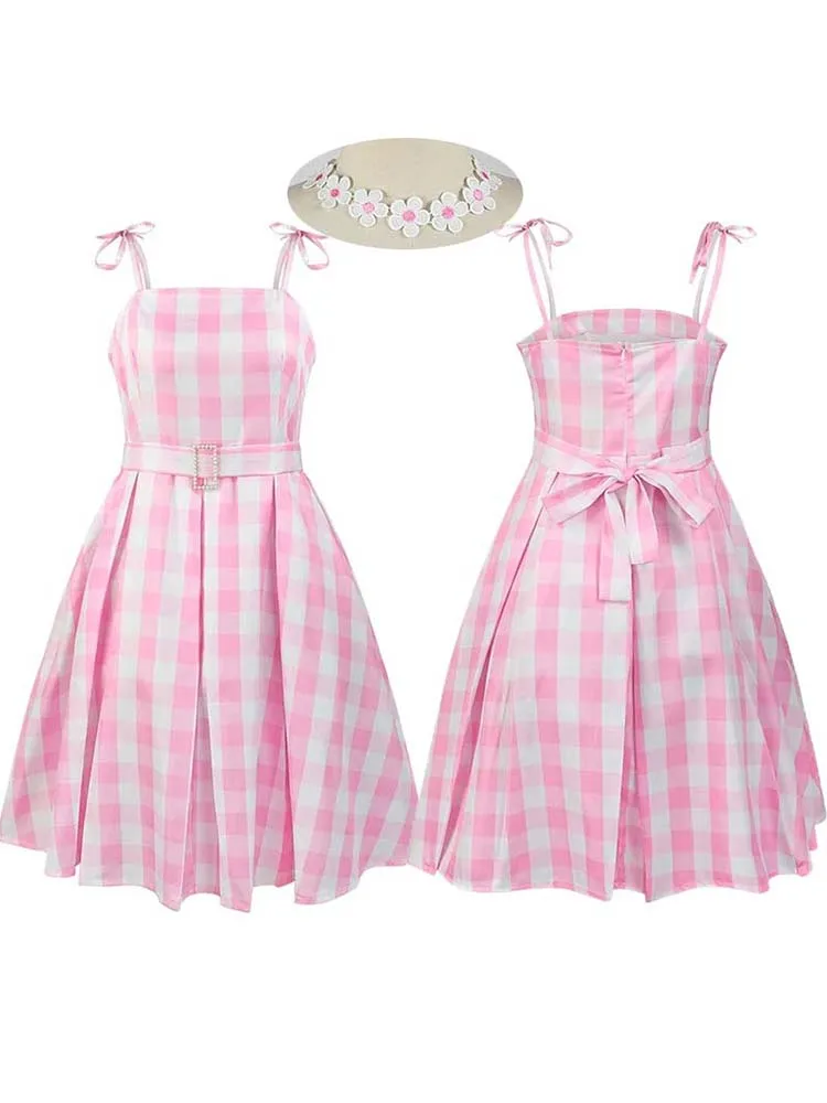 Homchee Trends COS Roze Prinsessenjurk voor Vrouwen Rollenspel Jurk voor Halloween Kerst Cosplay Kostuum Leuke Jurk - afbeelding 2