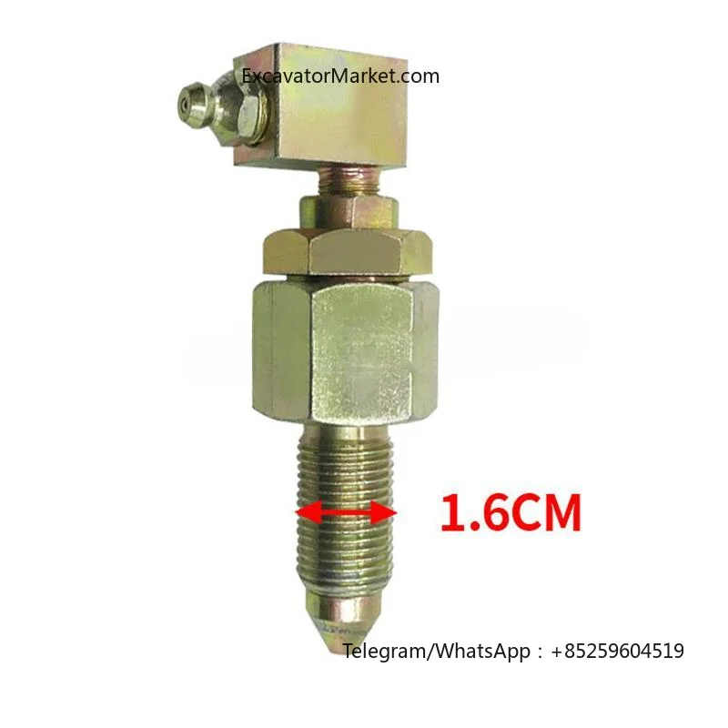 High Quality For SANY SY55 60 75 135 205 215 Chain spout nozzle tightening cylinder for butter high quality Excavator