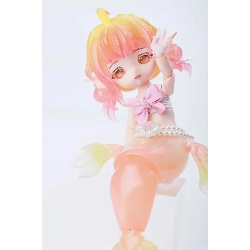 Kawaii Mermaid Chu Chu Series Blind Box Guess Bag 1/12 Bjd Dolls Anime Action Figure Novel Children Toys Room Decoration Gift