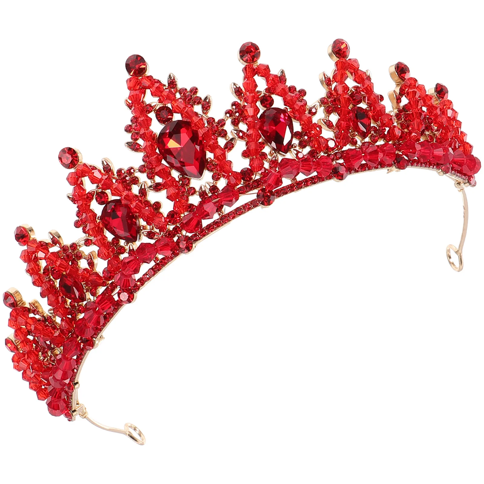 

1Pcs Crown Headdress Premium Elegant Design Comfortable Wedding Bride Tiara Hair Decor Beautiful Woman Wedding Dress Headwear