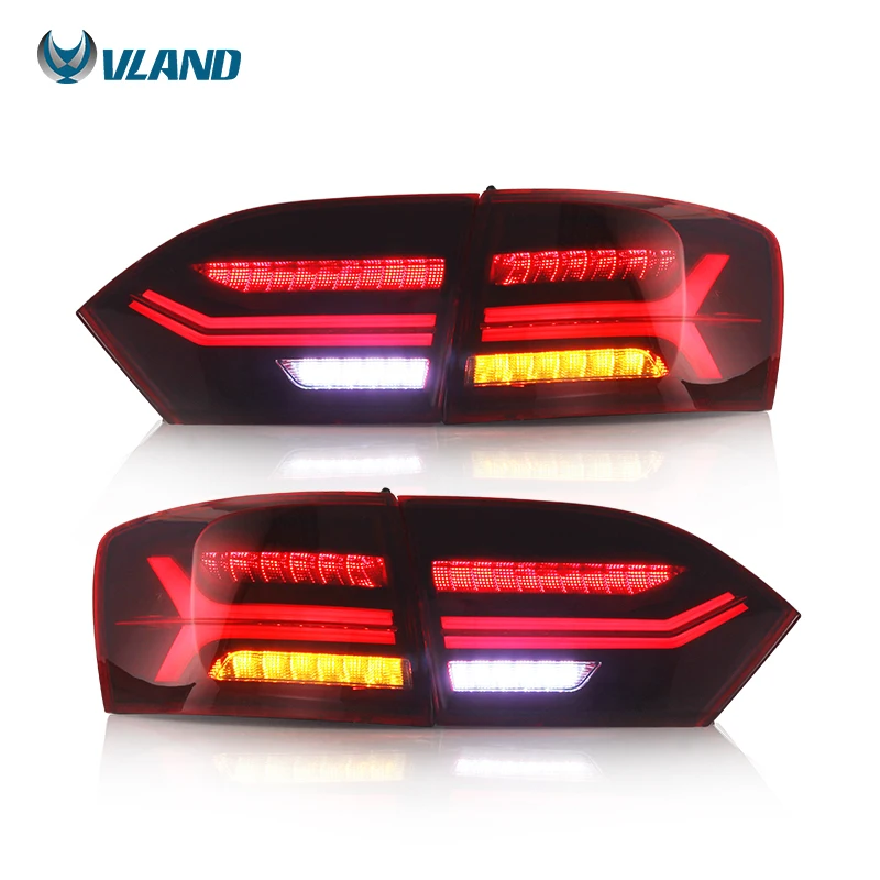 

LED Modified Taillights Rear Tail Lamp Assembly 2011-2014 Sequential Vento Tail Light for VW Jetta Mk6