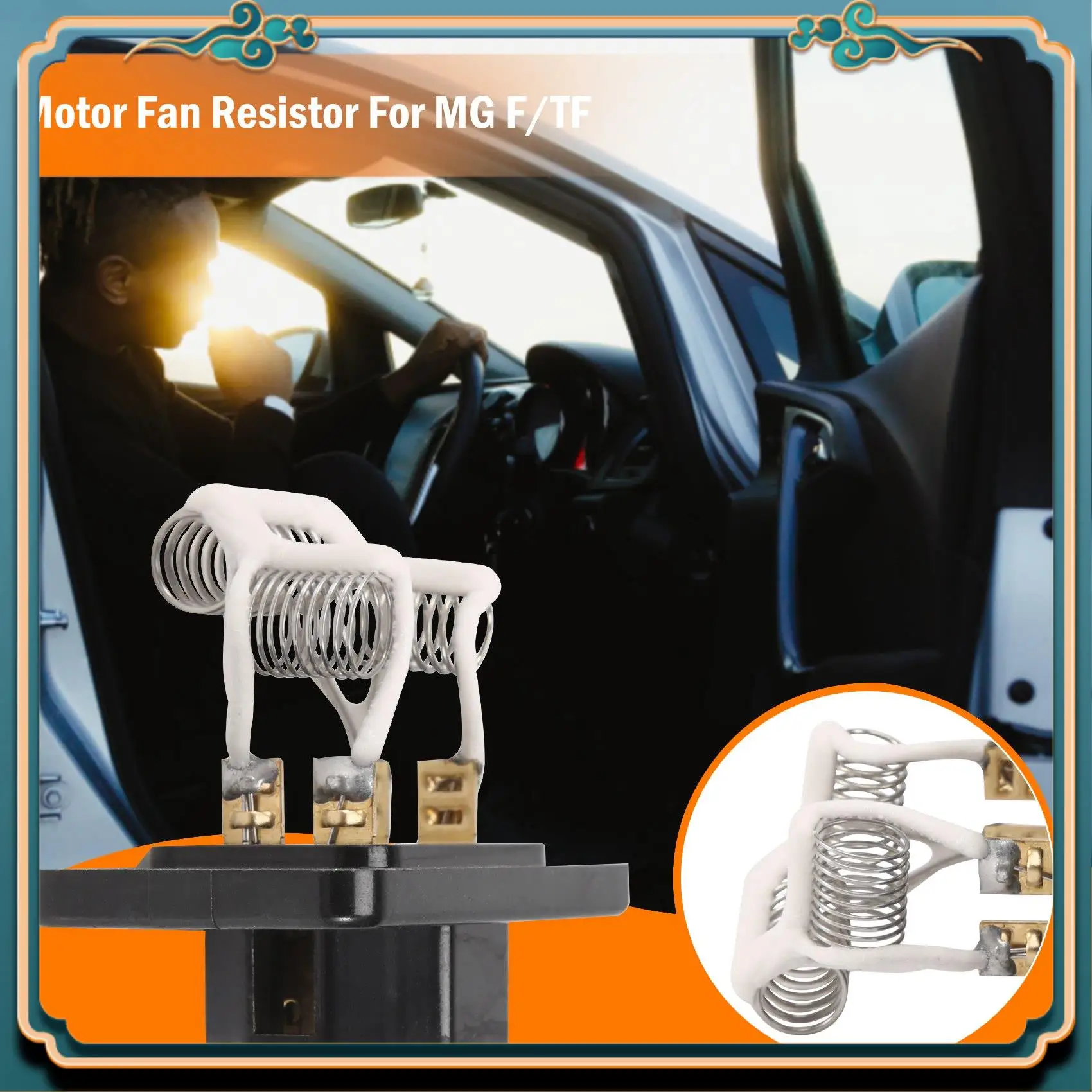 

A42M-Heater Blower Motor Fan Resistor For MG F/TF MGF 1995-2011 JGM100110 515088