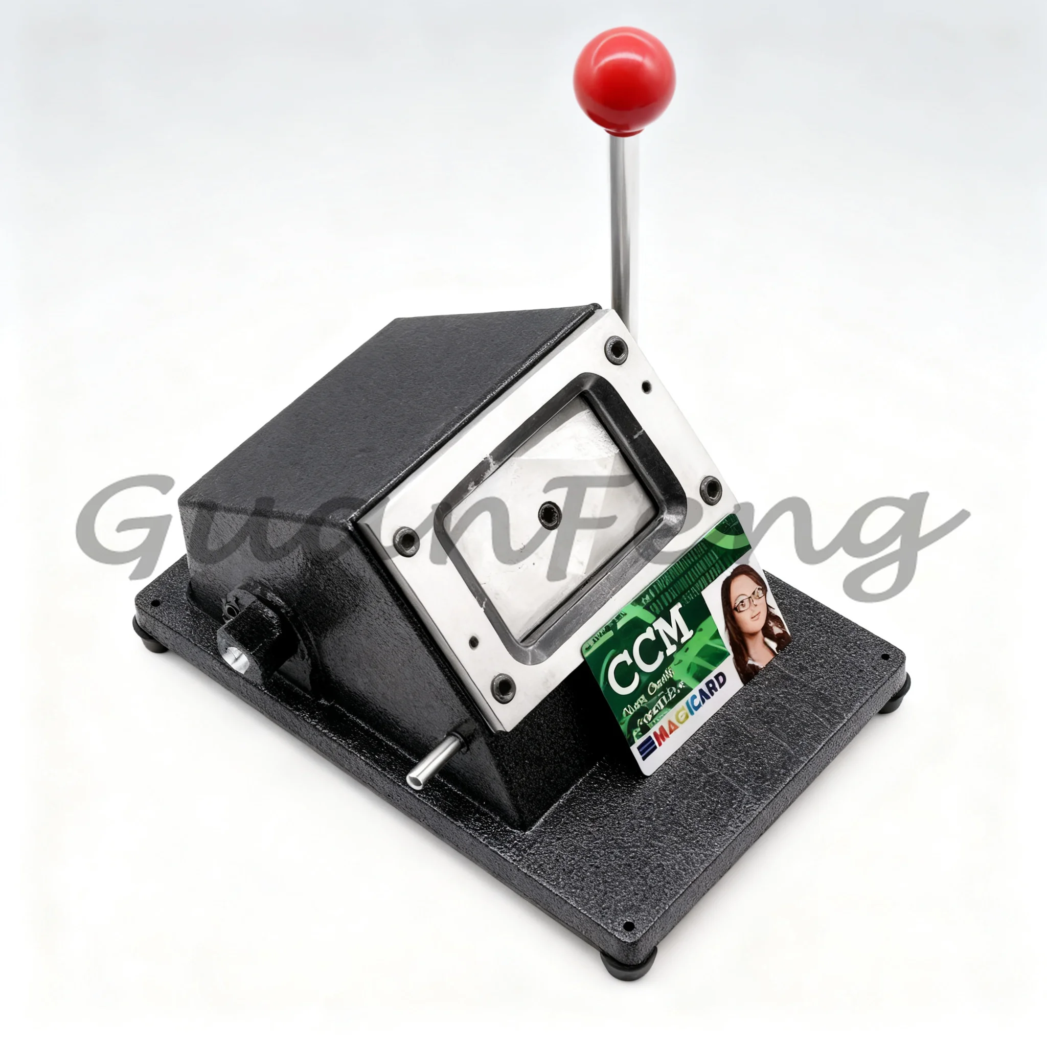R3 Round Corner Poker Card Die Cutting Machine 88×63mm, Desktop Business Card Die Cutter for Paper Craft