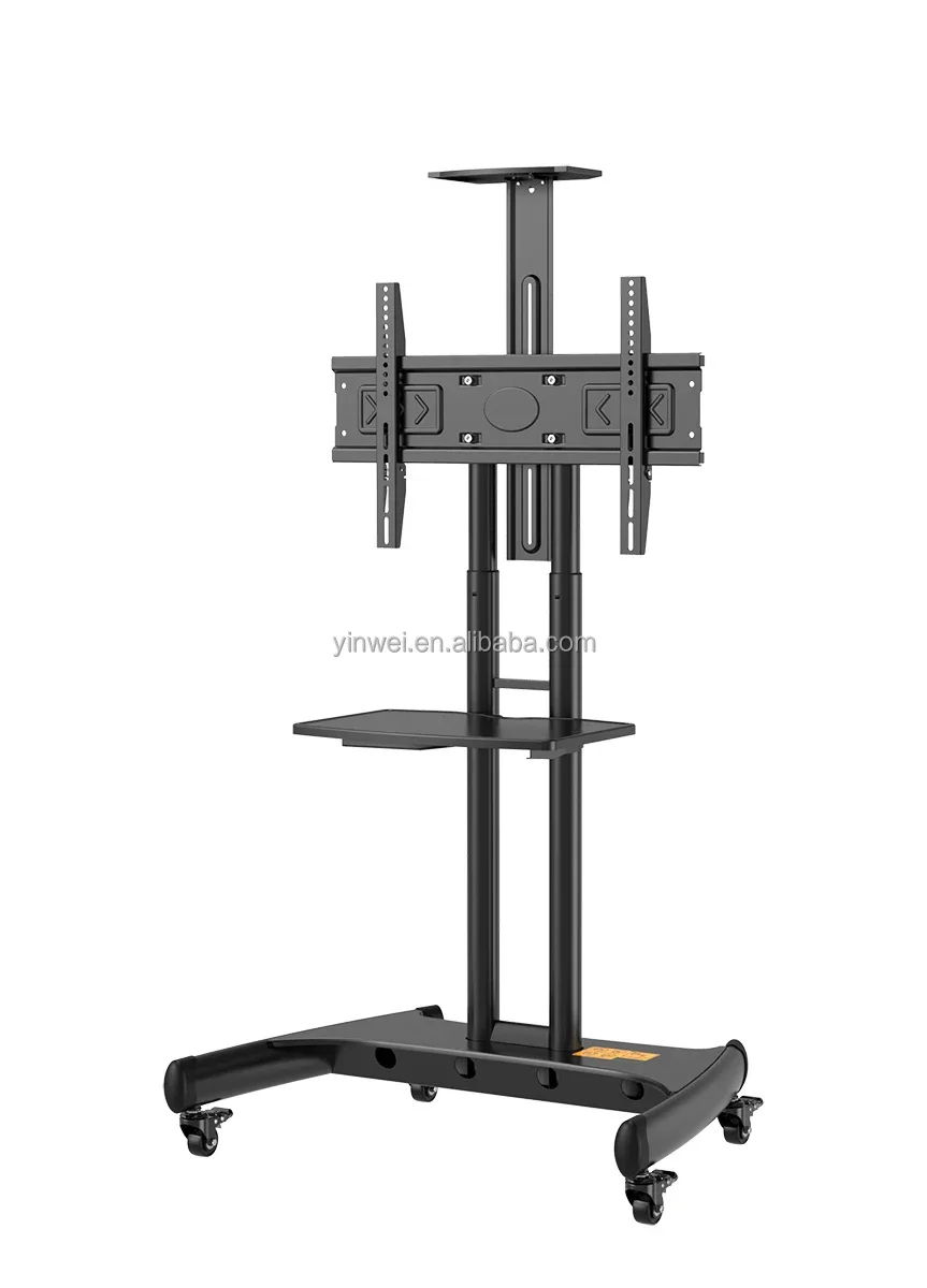 Universal Height Adjustable Removable With Wheels Tv Stands Mount VESA 400*600 mm For Tv Modern Luxury TS001-1 For Living Room