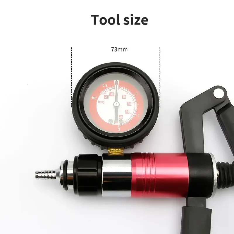 Imagem -02 - Bomba de Vácuo de Dupla Finalidade Bomba de ar Condicionado de Carro Ferramenta de Substituição de Óleo de Freio Pequena Unidade de Bombeamento de Óleo Manual