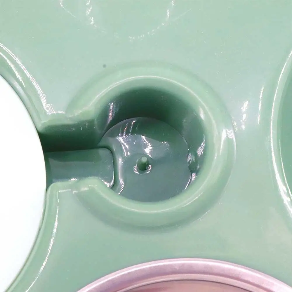 Eco-Friendly 3 in 1 Alimentatore Forniture per animali Distributore d'acqua Gabbia per cani Accessorio Ciotole per cani Alimentatore per cani da compagnia Ciotole per gatti Forniture per cani