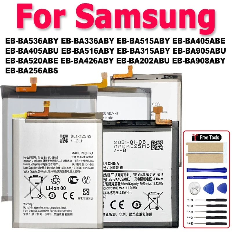 Brand New Battery For Samsung Galaxy A25 A32 A90 5G A20e A10e A5 2017 Edition  A80 A31 2020 Edition A51 4G A40 2019 A33 A53 5G