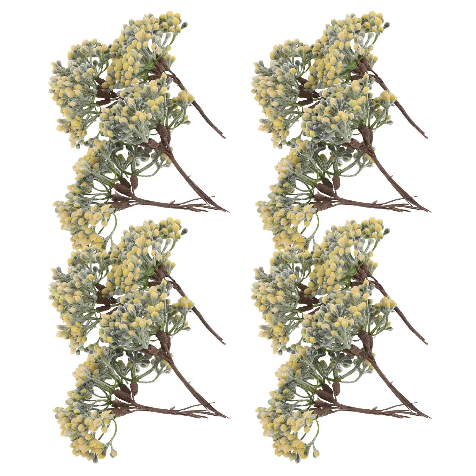 

30Pcs Artificial Red Berries Stems Realistic Frosty Appearance Versatile DIY Craft Material for Home Holiday Wedding Christmas