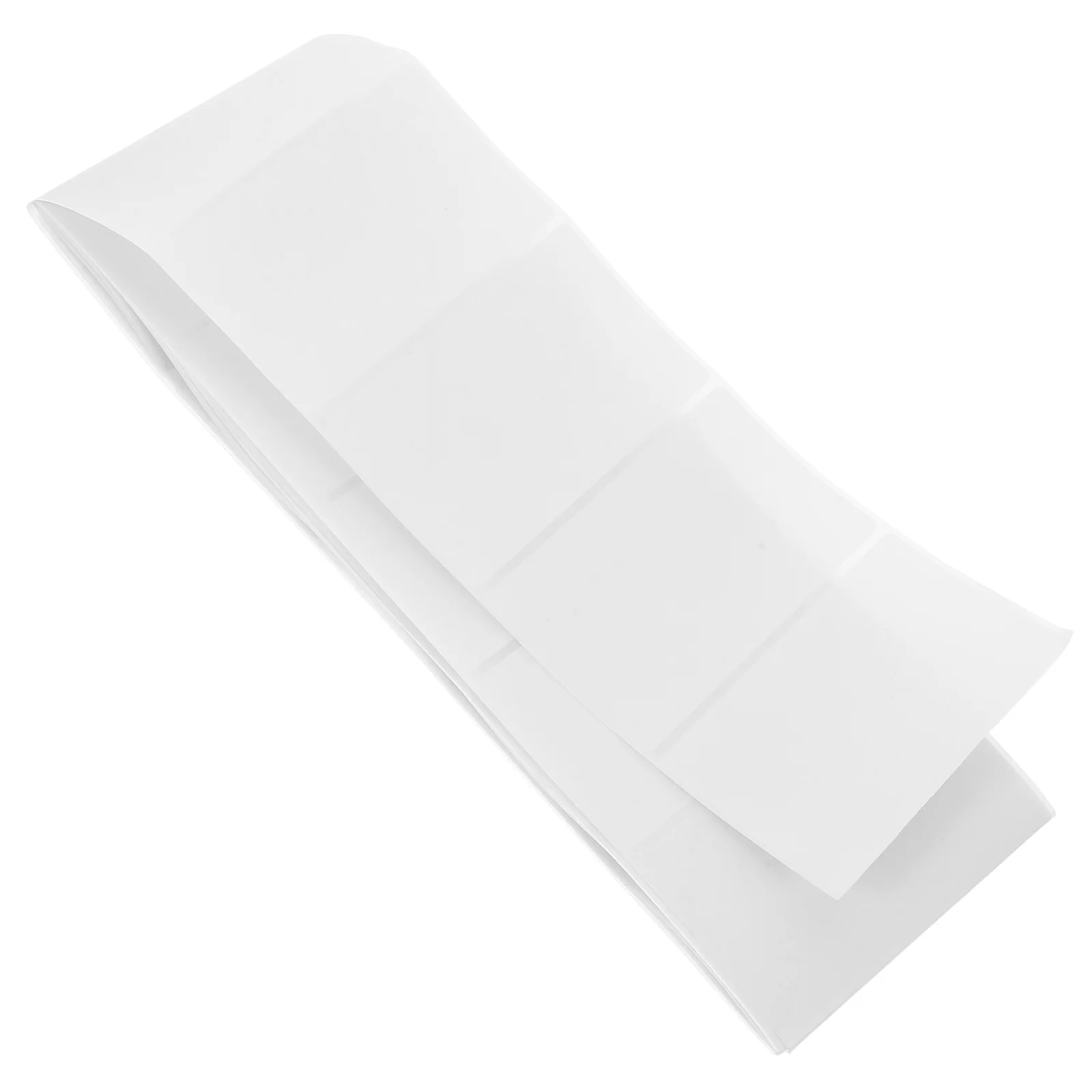 

100 Pcs Self-adhesive Label Labels Clear Sticker Printer Paper Coated Blank Address for Labelling