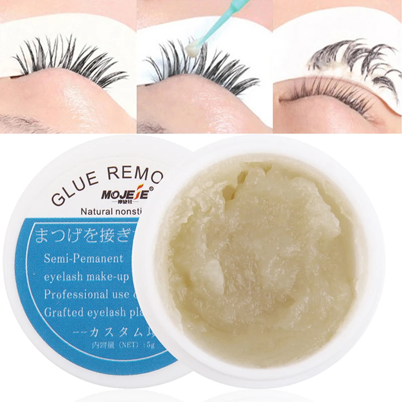 5g Grafting  Eyelash Remover Glue Professional Extension Non-irritating Adhesive Glue Removal Eye Lashes Make Up Remover Cream