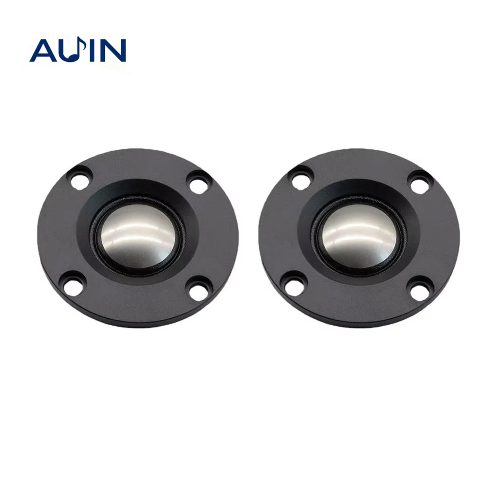 AUIN 2 Stück 2 Zoll 4 Ohm 15W-20W Hochtöner Lautsprecher Super Audio Lautsprecher Seidenmembran HIFI Mini Lautsprecher DIY Heimkino