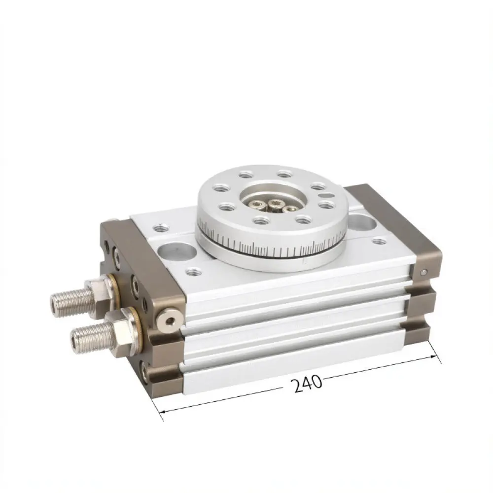 For For Laize MSQB Series Swing Pneumatic Cylinder Adjustable 90 180 Degree Rotary Actuator Industrial Machinery Part