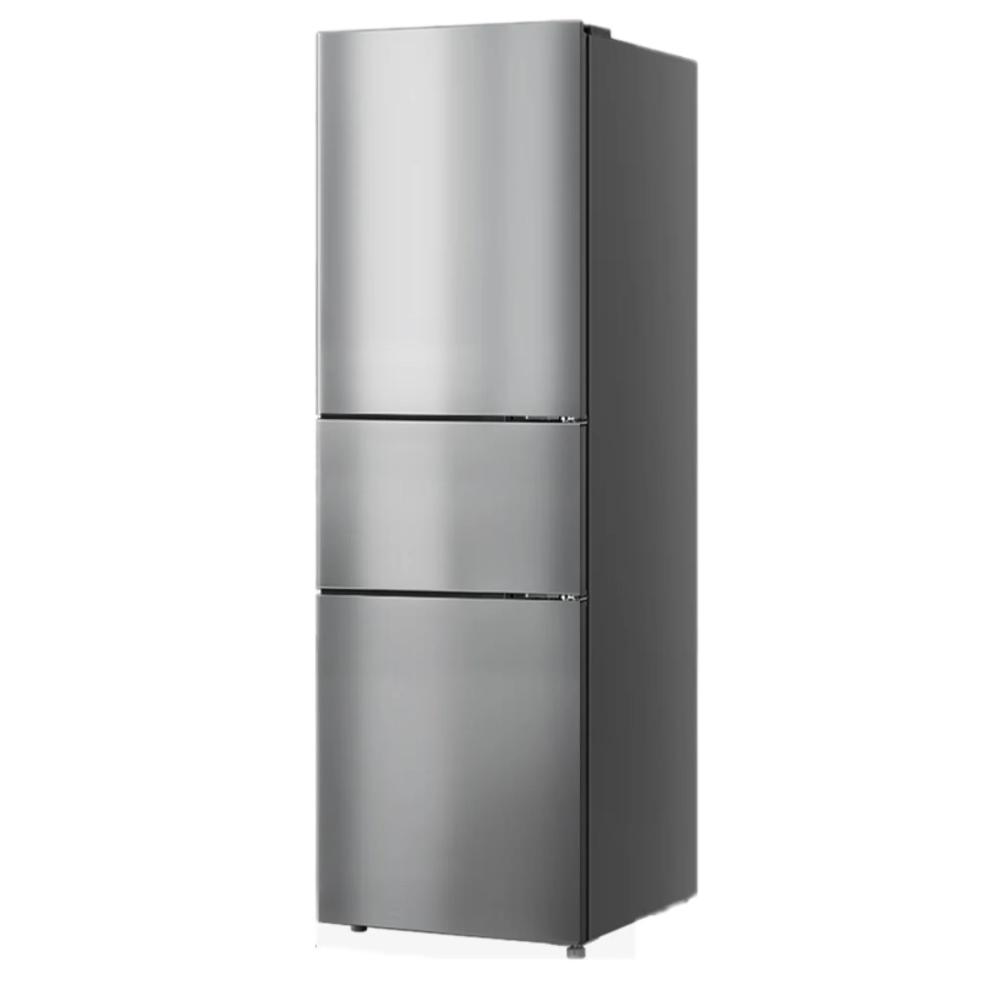 forBCD-238S Hot sale three door larger volume household modern style 220V/50Hz manual deforest refrigerator