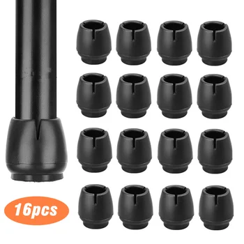 16pcs עגול כיסא רגל מקיר לקיר מגן Fit עבור 4/9 כדי 5/8 Inch (12-16mm) כיסאות כובע שולחן רגל רפידות החלקה ריהוט כיסוי גרב
