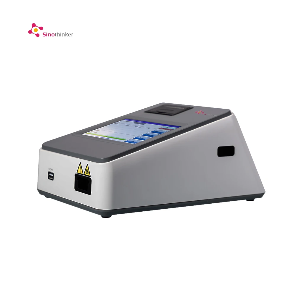 Chinese Manufacturer Sinothinker Reliable Rapid Quantitative Test Poct Dry Fluorescent Immunoanalyzer Analyzer Rapid Test SK1000