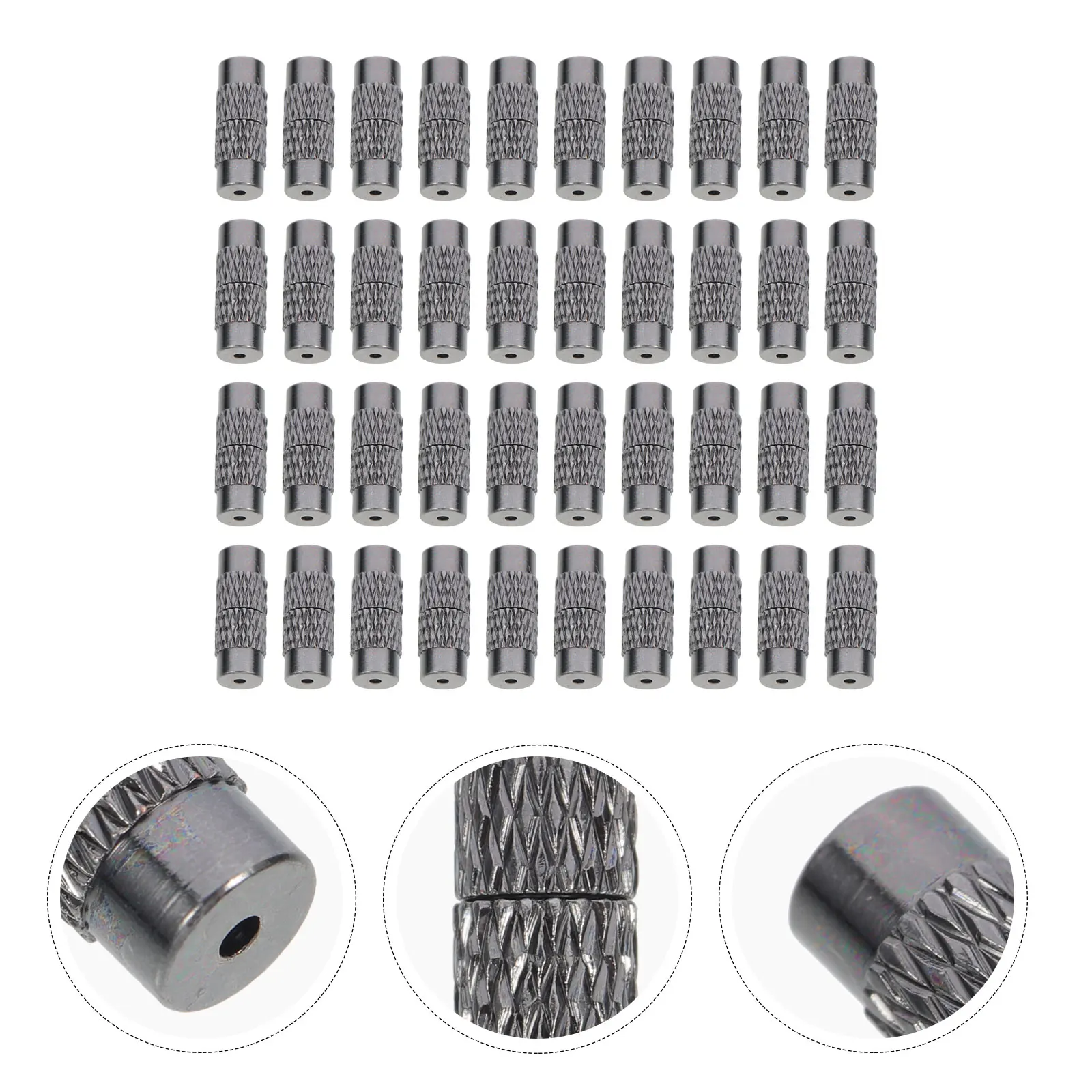 

50 Pcs Turnbuckle Accessories Necklaces Copper Clasps Bracelet Fastener Closures Jewelry Fasteners Connectors Breakaway Metal