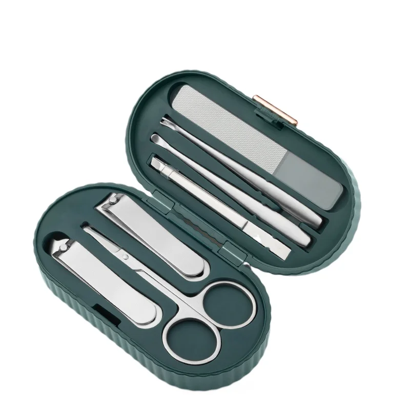 

*Nail clipper set High-end clippers Professional manicure tools Polished nail file Ear spoon Ladies household nail clippers