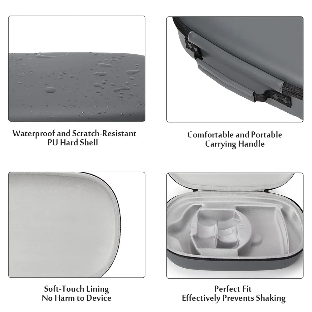 فر حقيبة التخزين ل كوة كويست 2 سماعة الصلب إيفا السفر حقيبة حمل متوافق النخبة حزام T2 ل كوة كويست 2 اكسسوارات