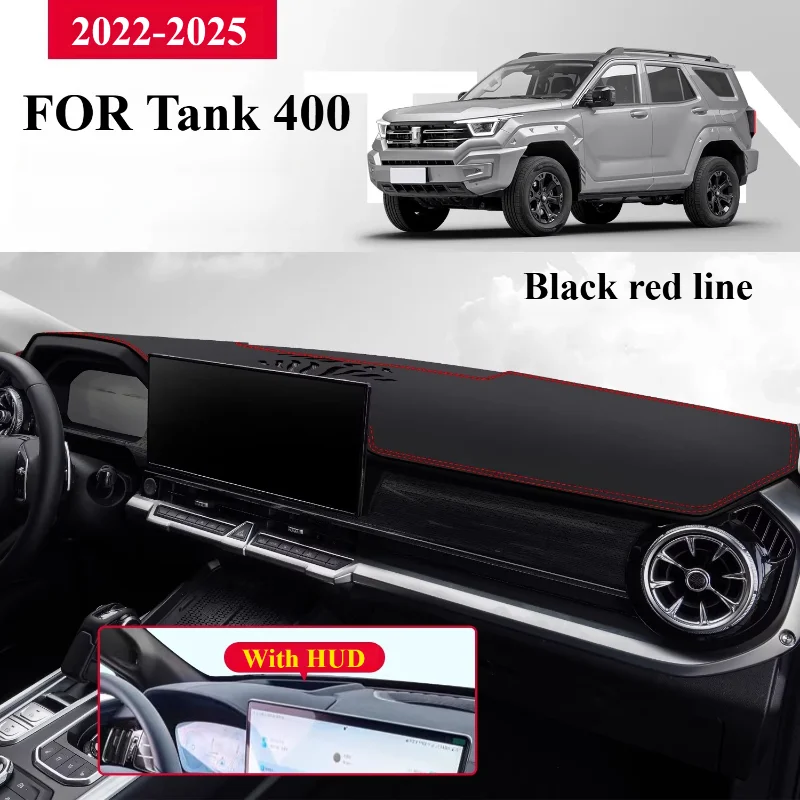 FOR Tank 400 2022-2025 Car Dash Mat Dashmat Dashboard Mat Cover Sun Shade Dash Board Cover Carpet Accessories
