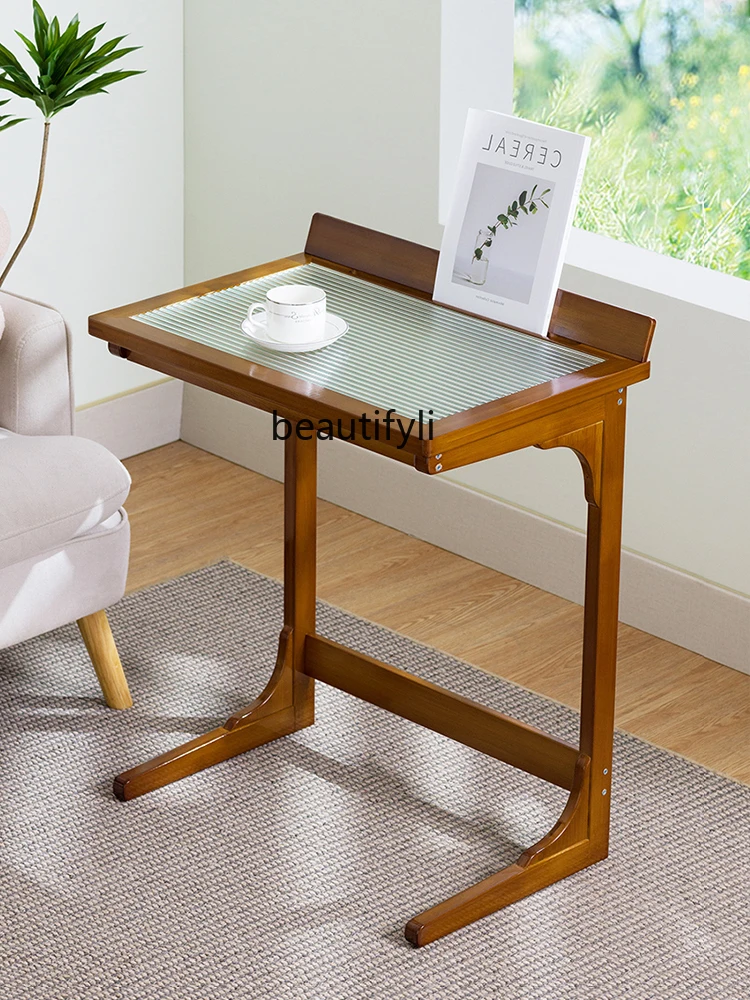 Sofa Side Table Small Coffee Table Household Minimalist Small Square Table Corner Table Bedside Small Table Storage Rack