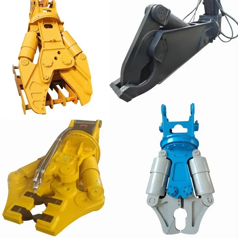 Dual Cylinder Hydraulic Shear Overload Protection Safe Cutting Tool For Construction Machinery Equipment