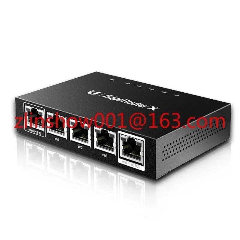 Gigabit Cable Route Household Mini 5-Port ER-X Optical Fiber Broadband Access PoE Power Supply