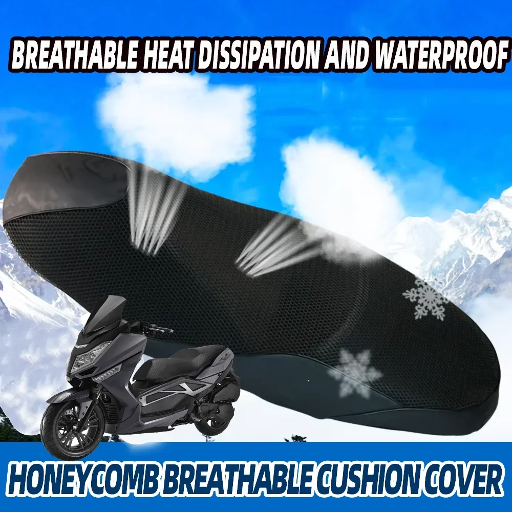 Motorcycle Accessories Seat Cushion Cover Thermal Protection Guard   Mesh For Wottan Motor Storm 125 Storm125 Storm-T 125 125T