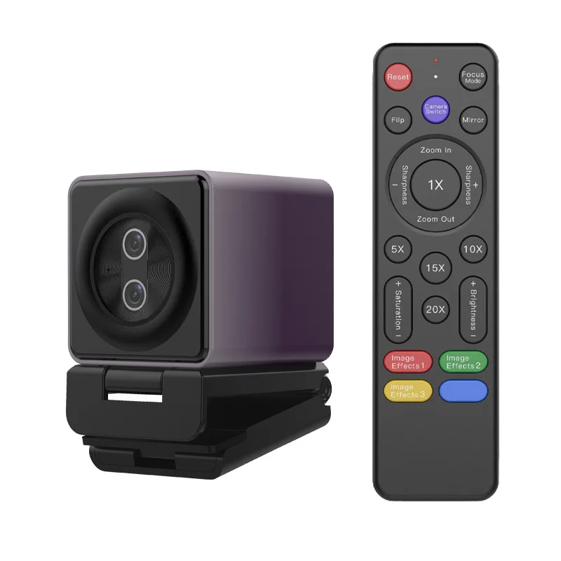 4K ultra-clear computer camera autofocus notebook with microphone remote control live camera