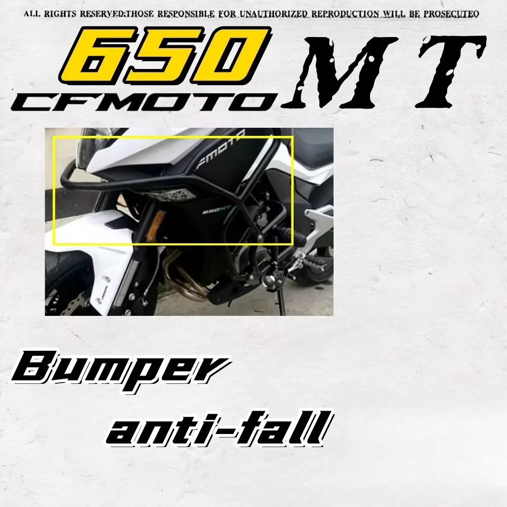 

For CFMOTO MT650 650MT Sliders Guards Engine Crash Bungs Protectors Motorcycle Side Safety Bumpers