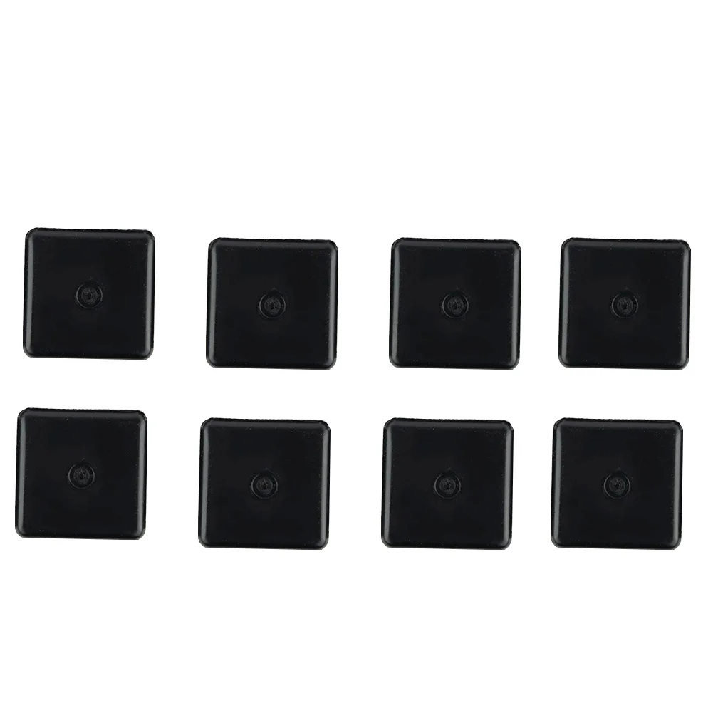 Solar Panel End Cap Cover Photovoltaic Solar Rail PV Profile Aluminum Alloy   Black 40x40mm End Cap Solar Rail Mounting Accessor