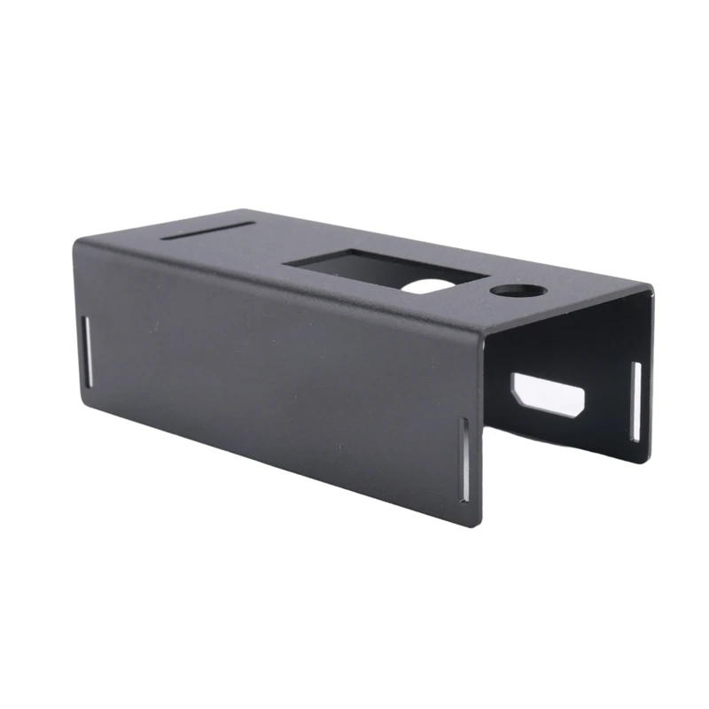 2X Aluminium behuizing voor MMDVM Hotspot Uitbreiding Rainsun Board Radiostation Wifi Voice Modem Raspberry Pi W Zwart