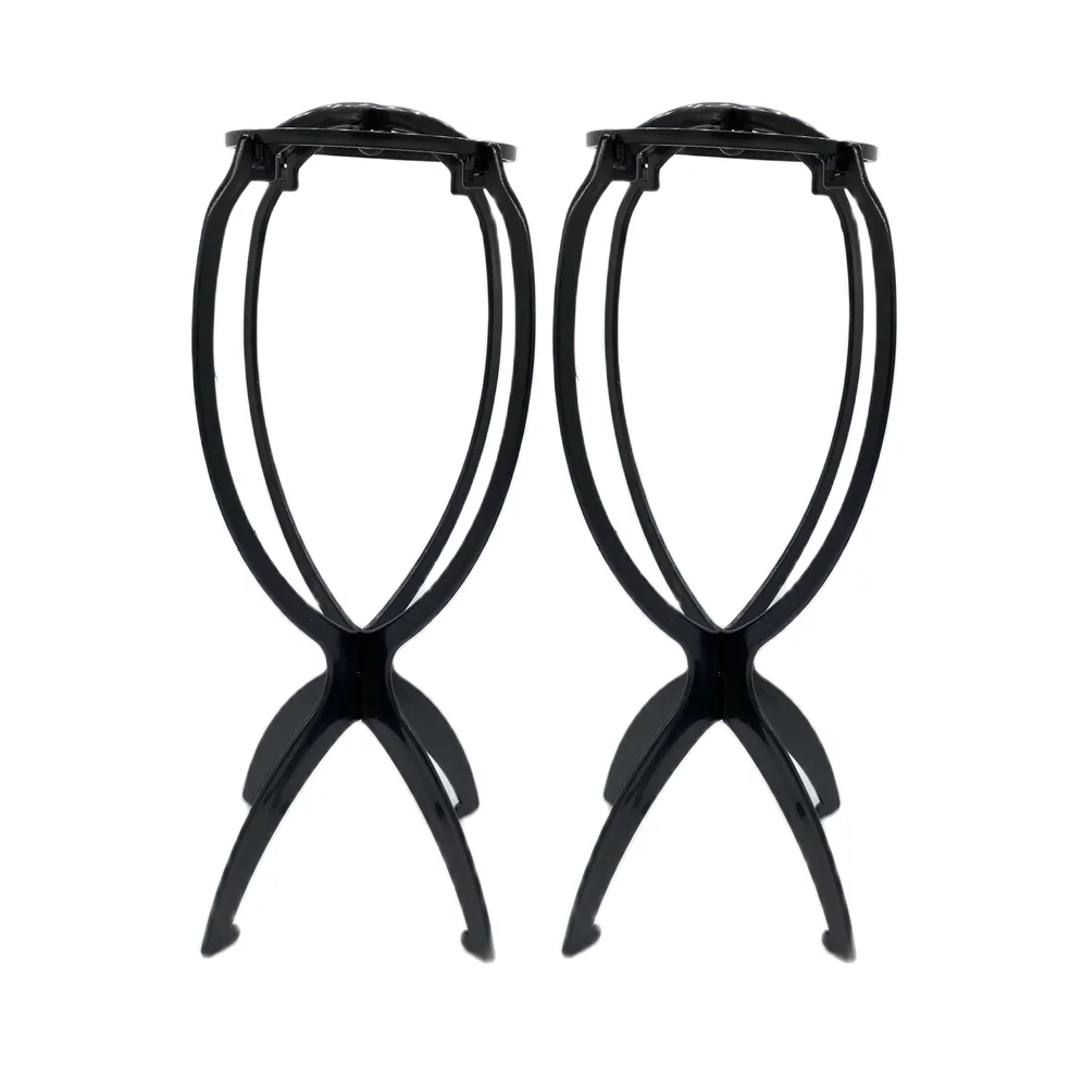 2 pcs stand 36cm Desk Stand Portable Wig Stand Wig Stands Portable Wig Hanger Salon Barber Hanging Hats Holder Display Stand