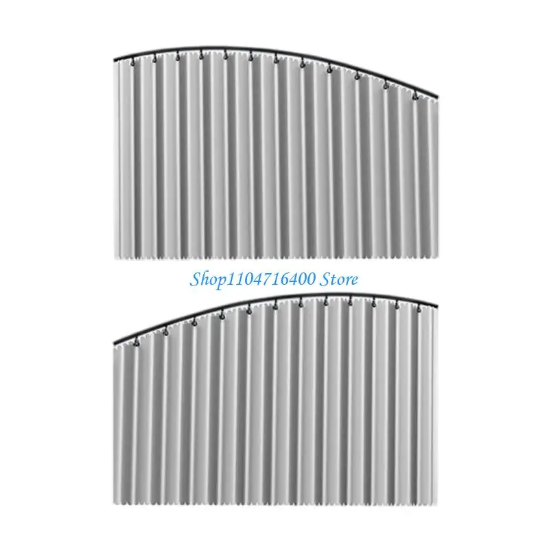 y1gd Sun Shade Curtain Easy Installation Reduces Heat And Glares While Driving