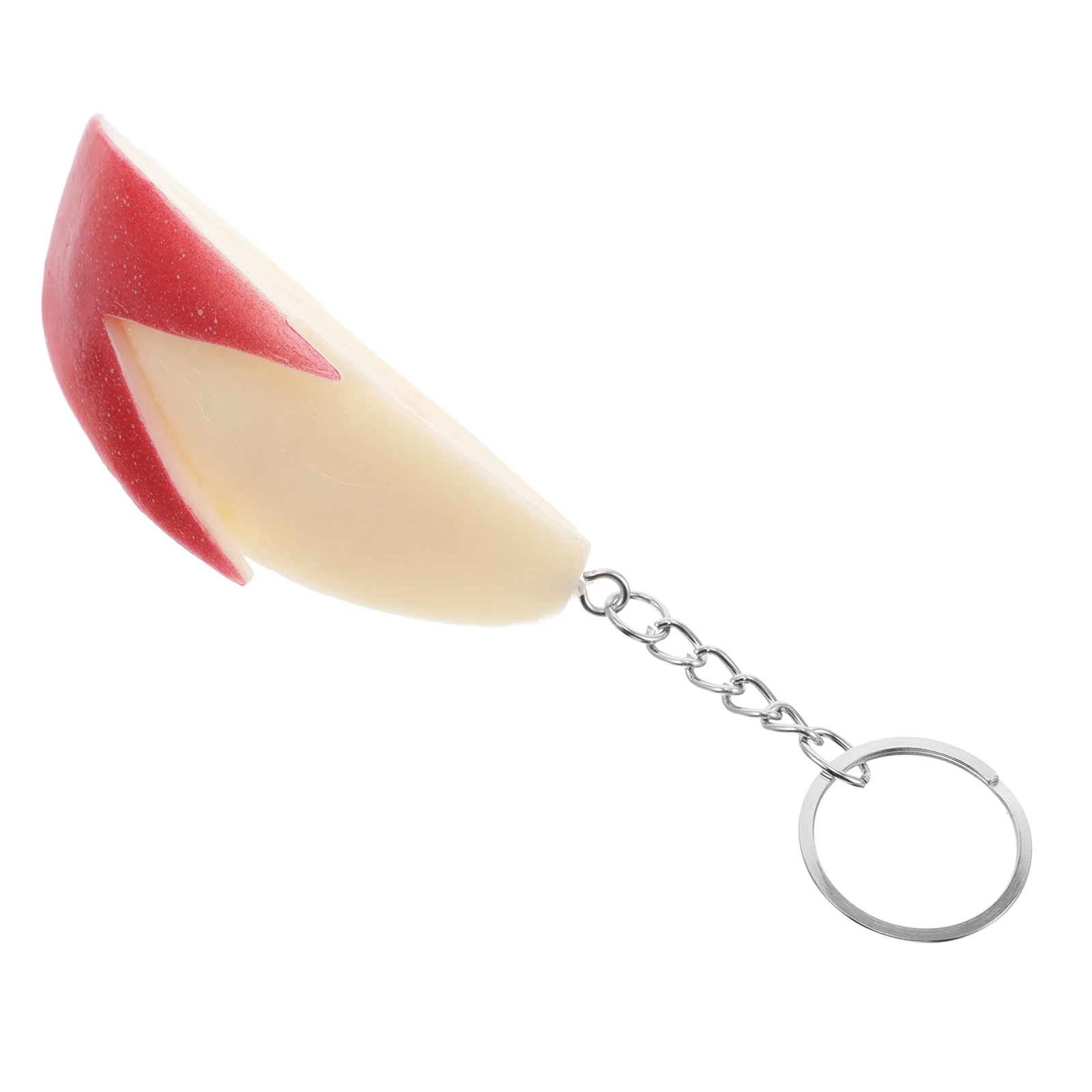 

Apple Keychain Fruit Backpack Decorative Pendants Zinc Alloy Cute Purse Accessories Women Bag Charms Trendy Mini Food Keychains