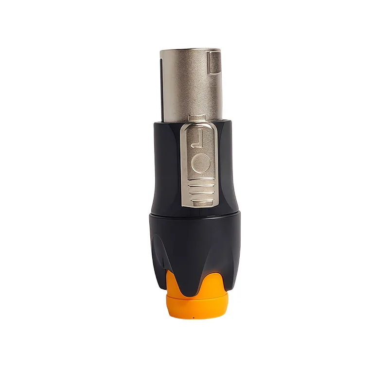 4/10/20pcs Neutrik NL4FX Compatible 4-Pin Locking Connector - Professional Speaker Plug for Power Amp Audio Equipment