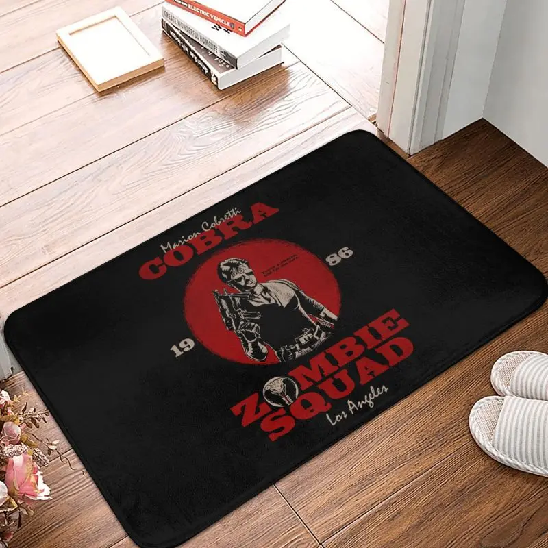 Custom Cobra Kai Doormat Anti-Slip Entrance Bathroom Kitchen Floor Door Mats Zombie Squad Solider Living Room Rug Carpet Footpad