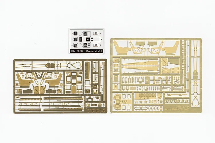 

Dream Model DM2006 1/48 PLA J-10S Fighter Cockpit Photo-Etched Sheet For Trumpeter 02842