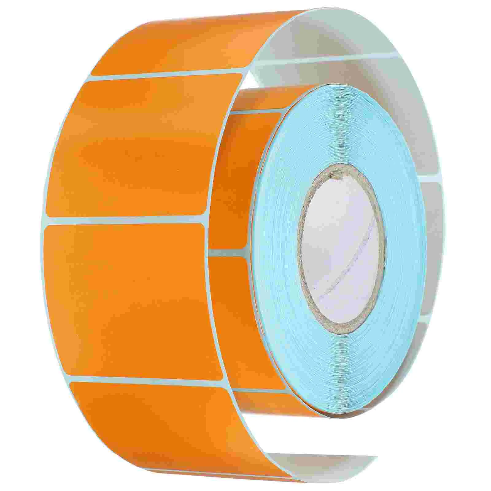 Thermal Paper Labels Self Adhesive Single Row Rectangles Sticker Self-adhesive