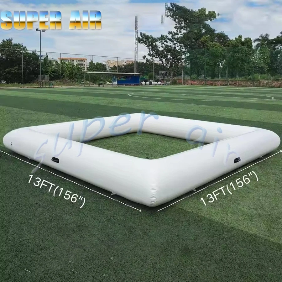 Personnalisation d'amusement en plein air pare-chocs gonflable voiture go kart piste gonflable course de kart sans voitures