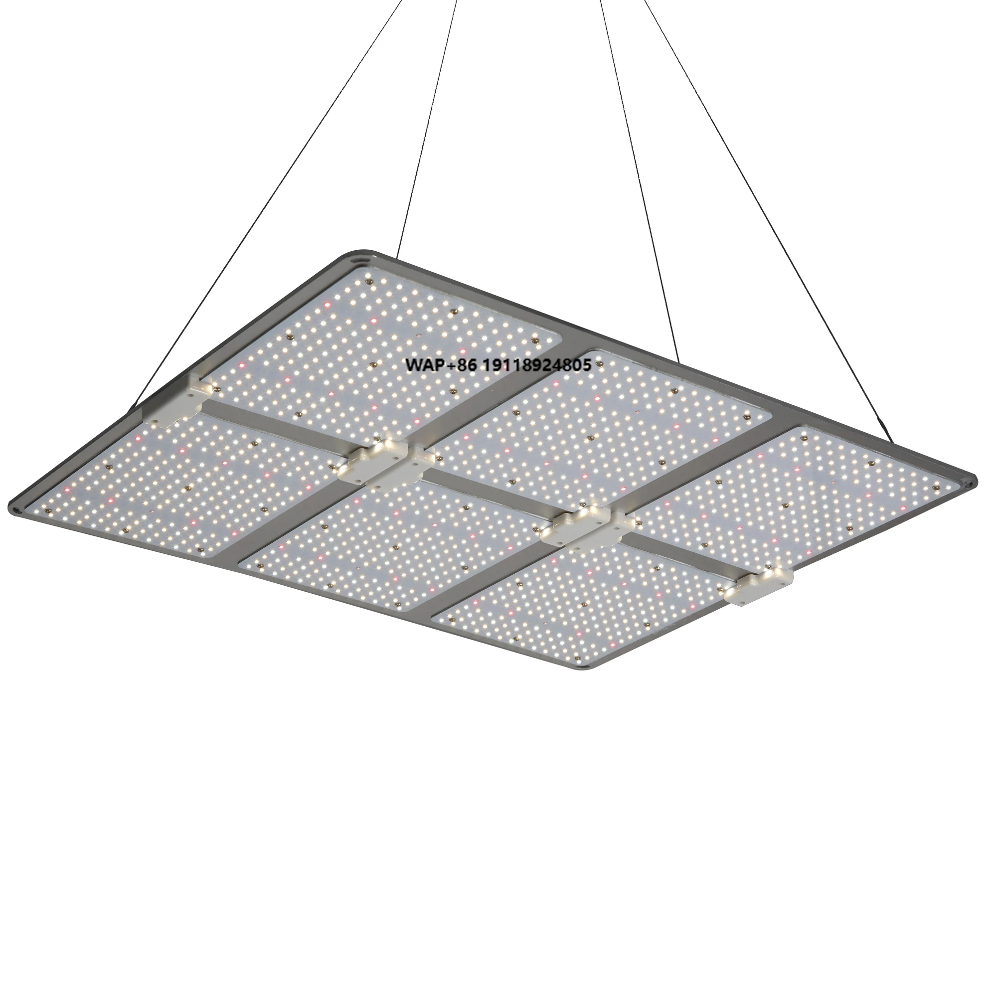 Customized Greenhouse 600W Panel Grow Light  Full Spectrum Lm281b 0-10V Dimmable for Indoor Plants LED Grow Light