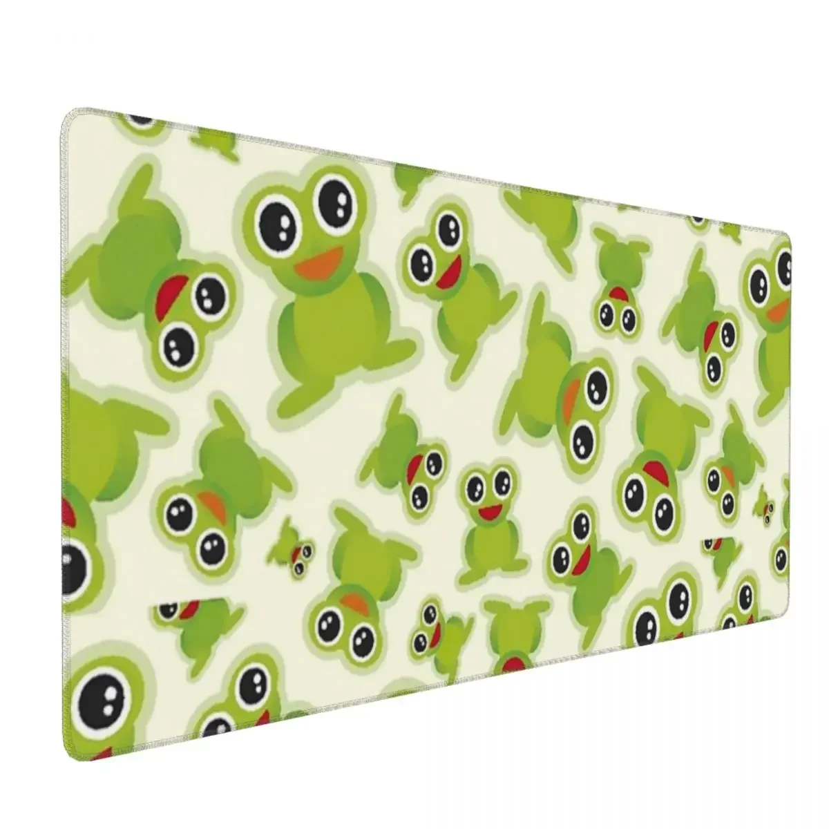 Sapo dos desenhos animados grande mouse pad teclado do computador mouse tapete gamer computador portátil tapete de mesa acessórios de escritório tapetes de mesa