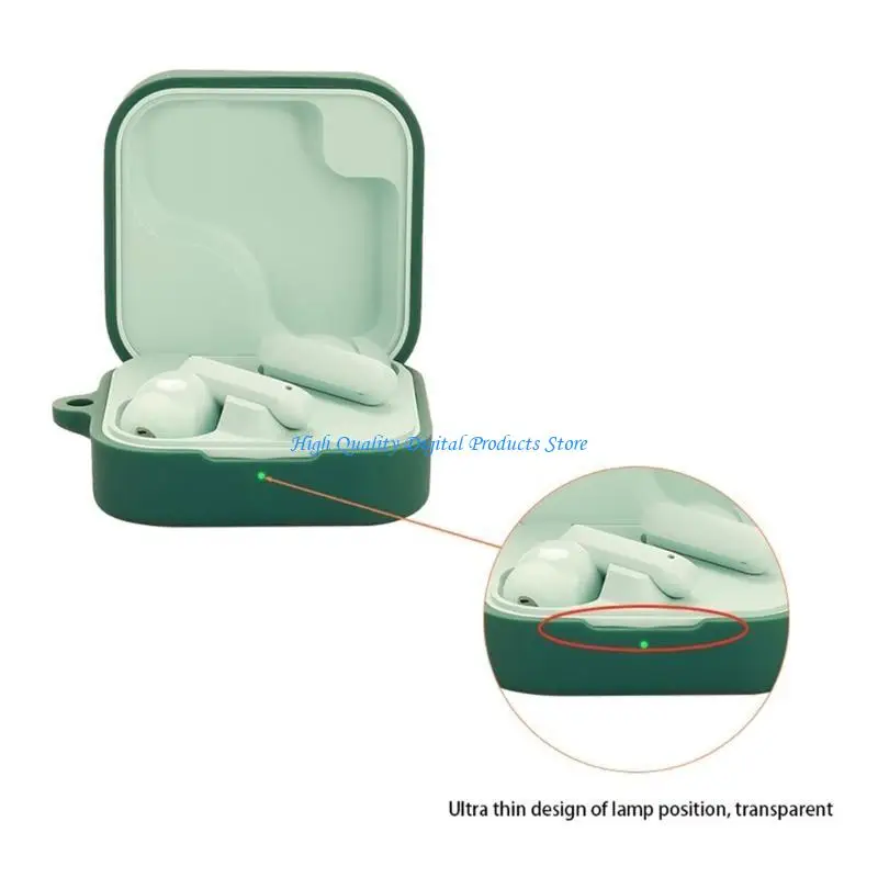 U2JE Flexible Guard 헤드폰 충격 방지 껍질 세척 가능한 하우징 안티스트 슬리브 CMF 새싹에 대한 먼지 수분의 진입 방지 2