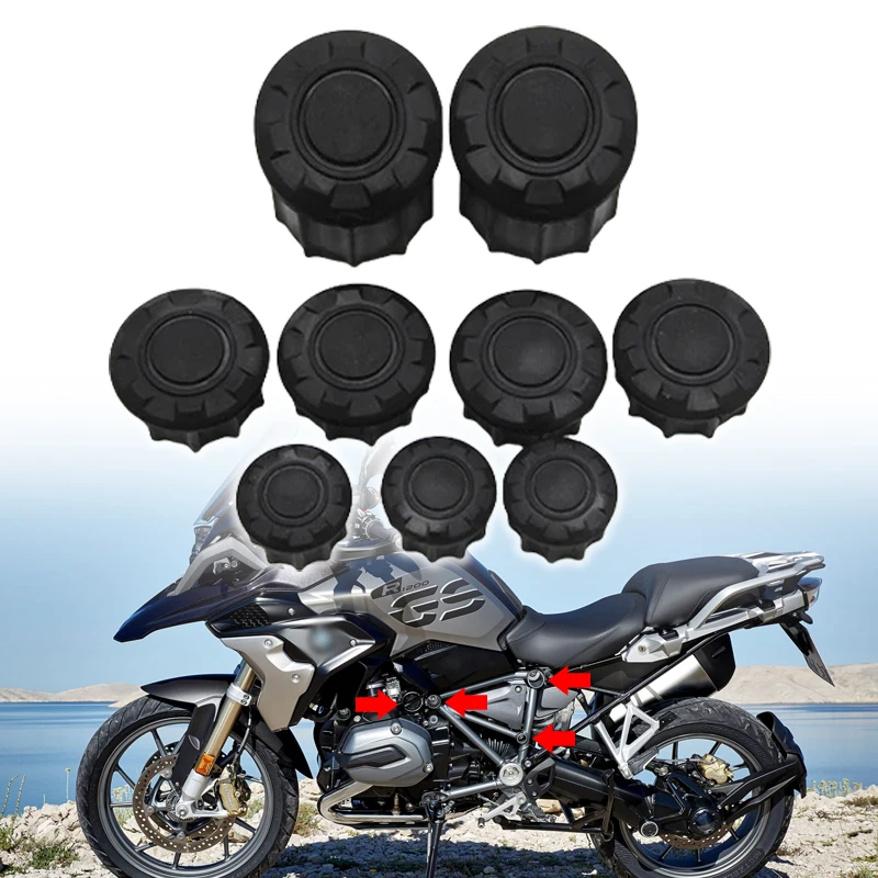 

Fit For BMW R1200GS R1250GS LC ADV 2014-2022 2021 Frame Hole Caps Cover Plug Motorcycle Accessories Frame Decorative Cover Plug