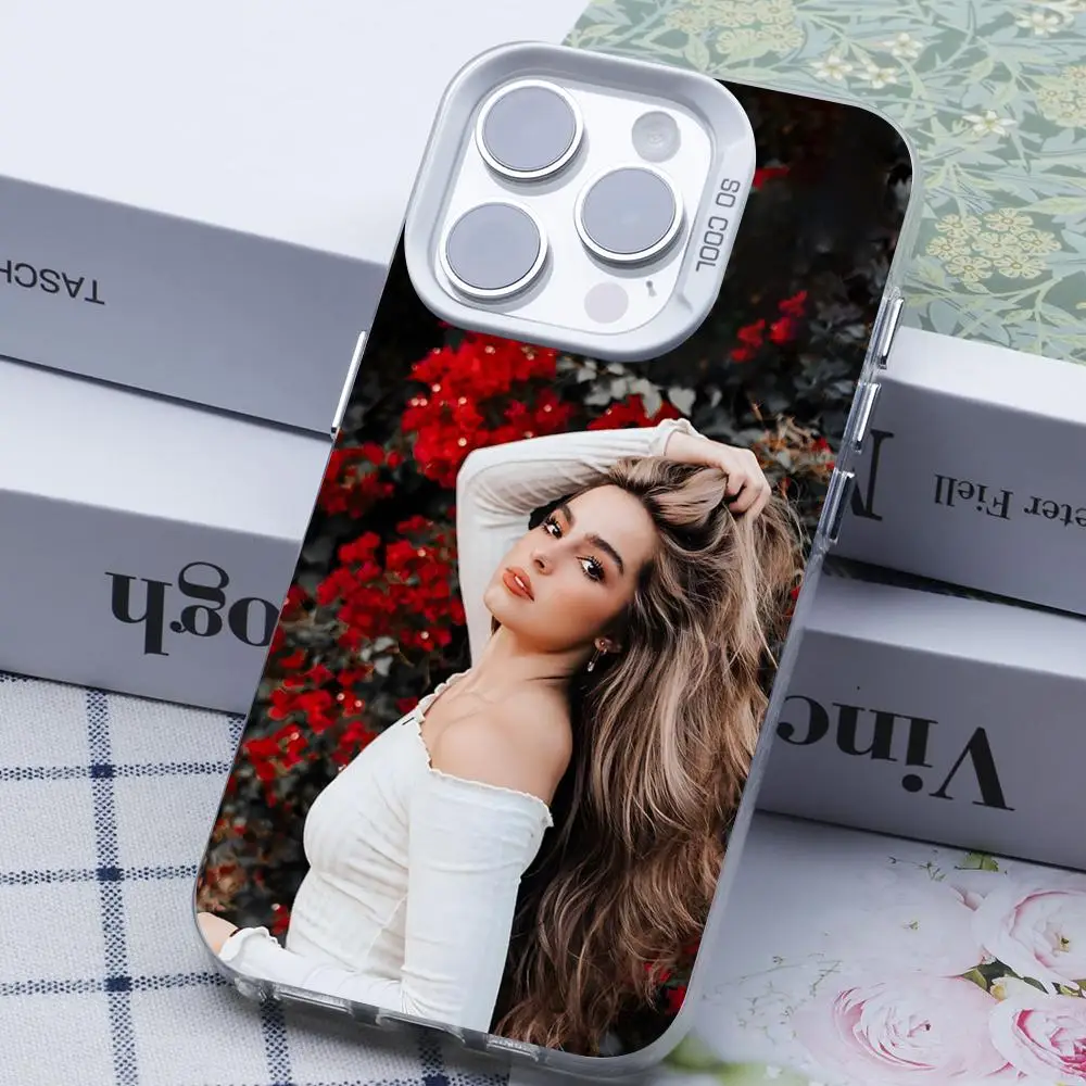 أديسون راي حافظة هاتف محمول آيفون 17 16 15 14 13 12 11 X XR XS 8 7 Air Pro Max Plus غطاء أبيض شفاف ملون #1