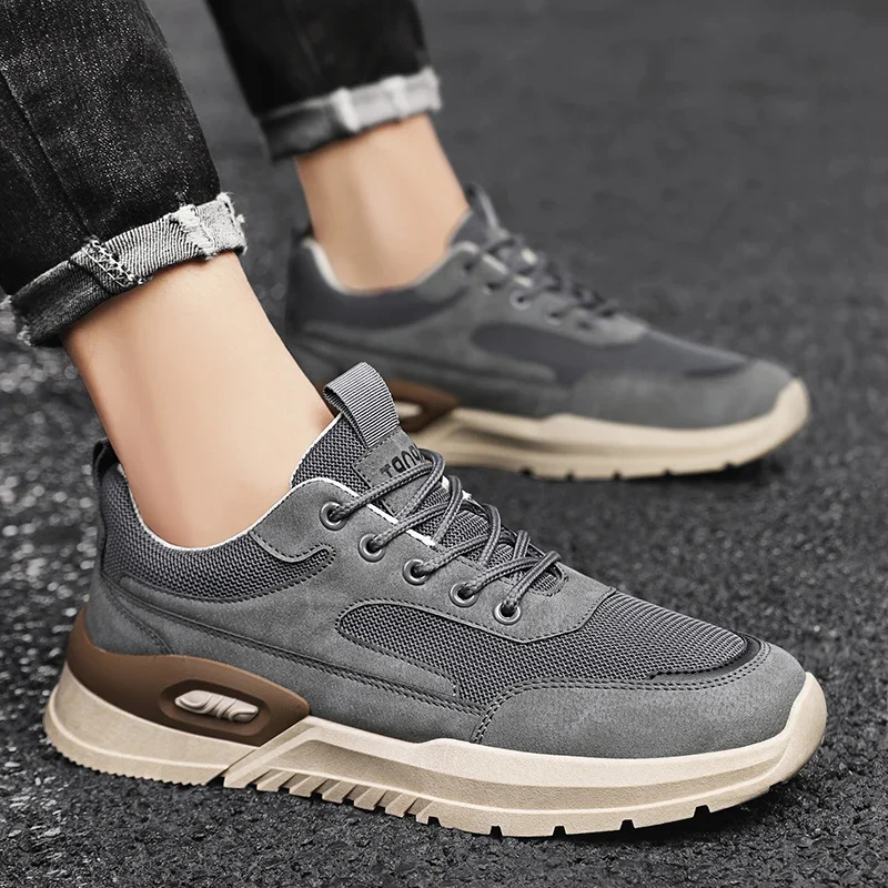 

Fashionable Men's Tennis Shoes Casual Training Shoes Lightweight Canvas Basketball Shoes Spring and Autumn Luxury Flat Shoes