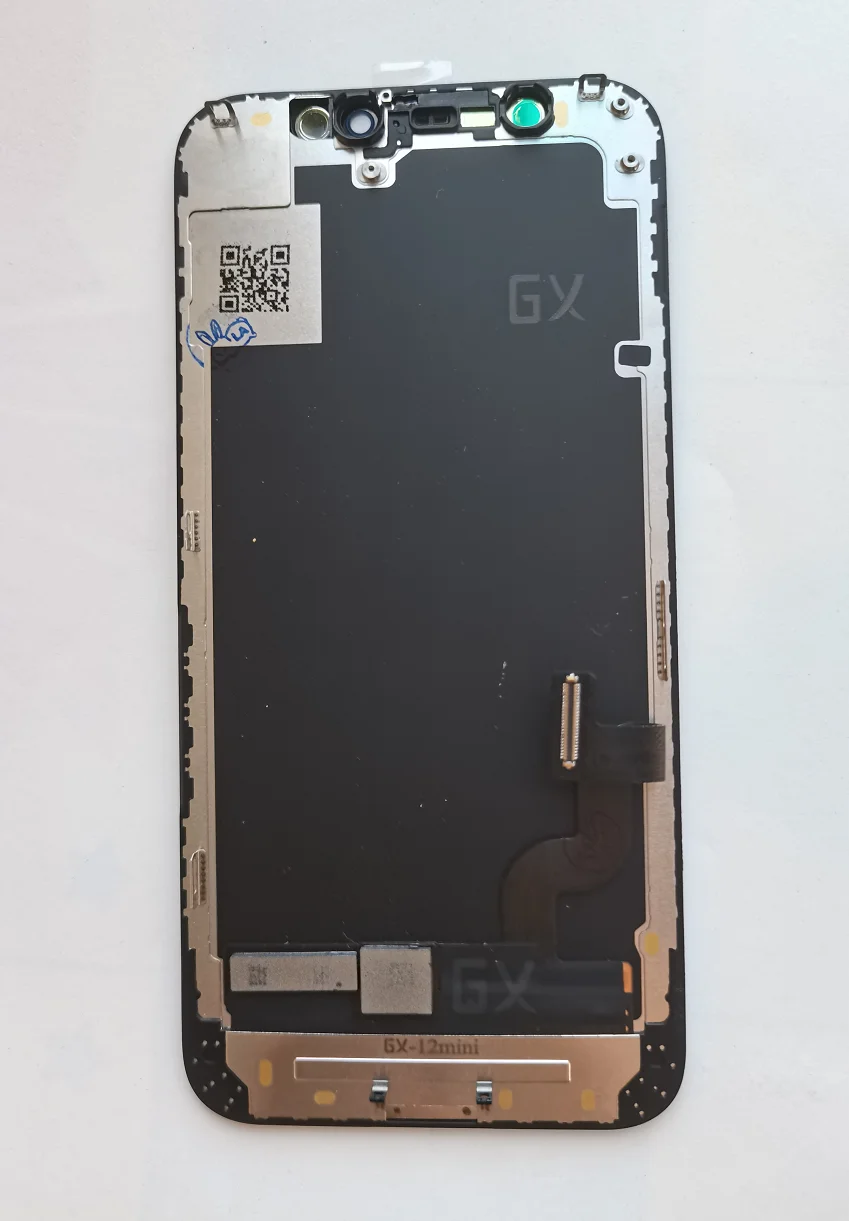 Pop 100% probado LCD Pantalla GX OLED para IPhone 12 Mini Pantalla LCD Pantalla táctil Panel digitalizador montaje para IPhone 12 Mini LCD