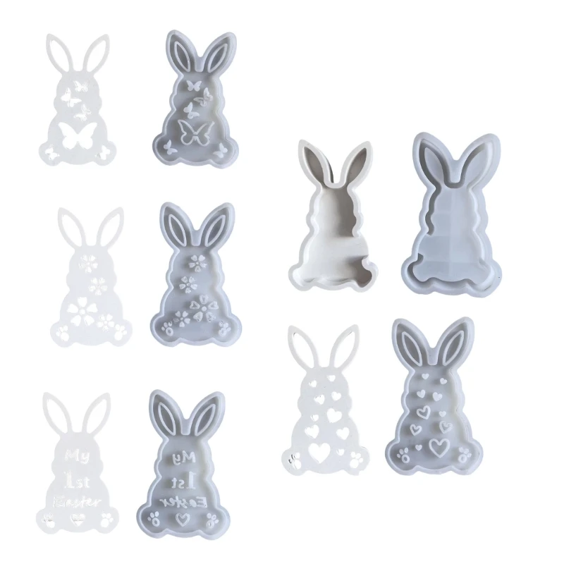 

Силиконовая пасхальная атмосфера в форме пасхального кролика