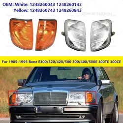 For 1985-1995 Mercedes-Benz E300/320/420/500, 300/400/500E Cornering Lamps Signal 1248260043 1248260143 1248260743 1248260843